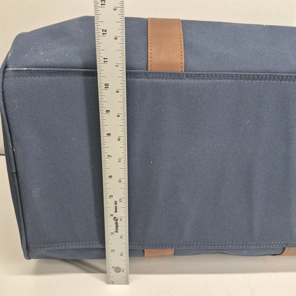 Herschel Novel Duffle Bag Navy Tan Retail: $120